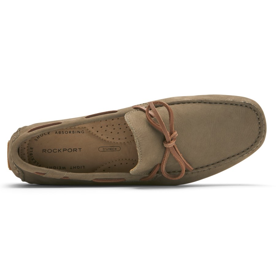 Rockport Rhyder Tie Loafers Heren Bruin | NL39250O8