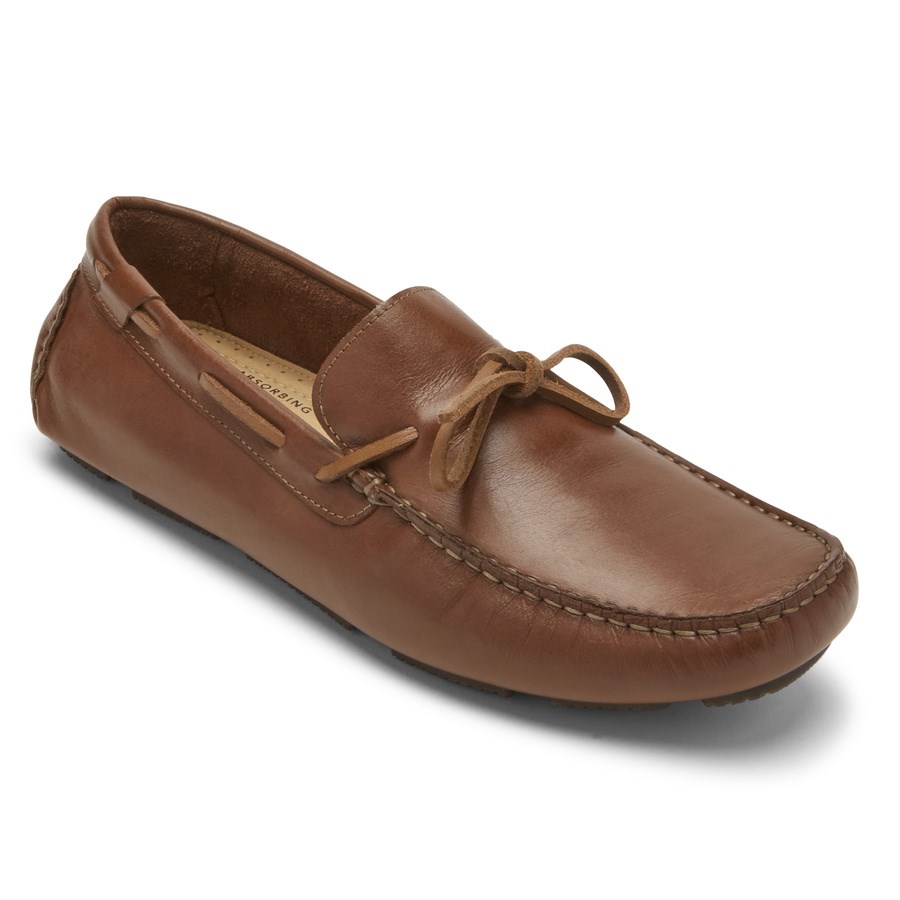 Rockport Rhyder Tie Loafers Heren Donkerbruin | NL598O01I