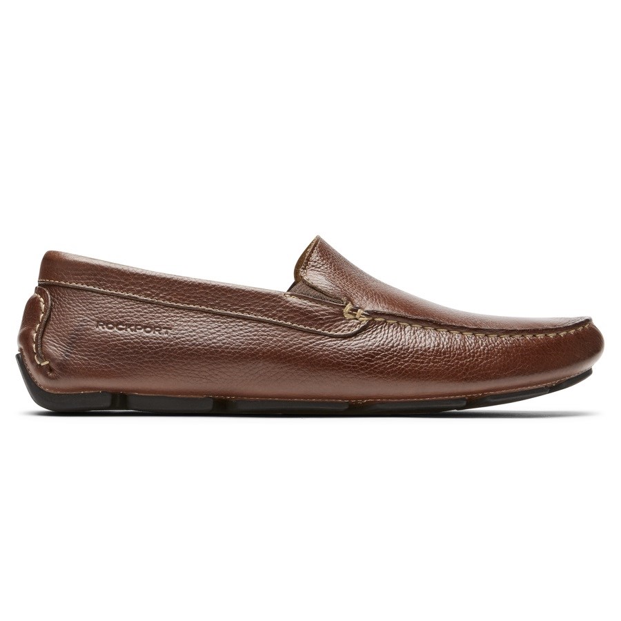 Rockport Rhyder Venetian Loafers Heren Donkerbruin | NL25M8O1I