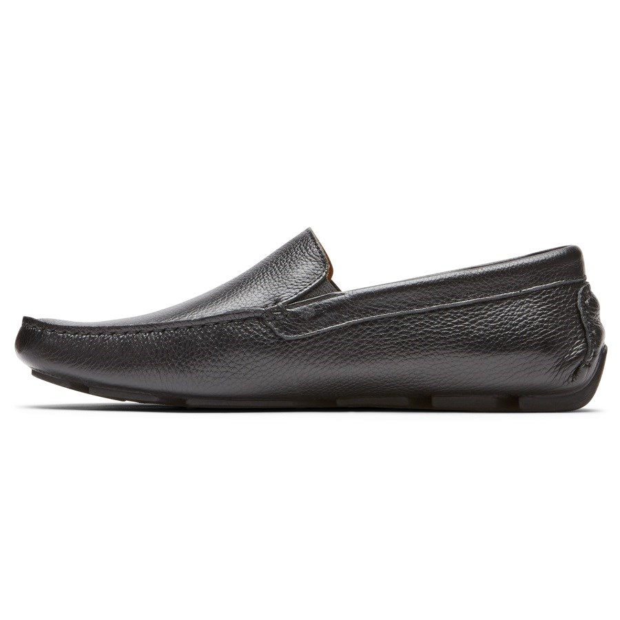 Rockport Rhyder Venetian Loafers Heren Zwart | NL0216OM5