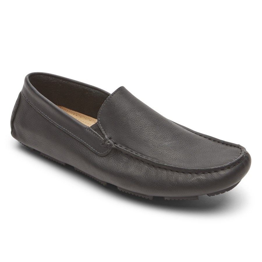 Rockport Rhyder Venetian Loafers Heren Zwart | NL9M6I081