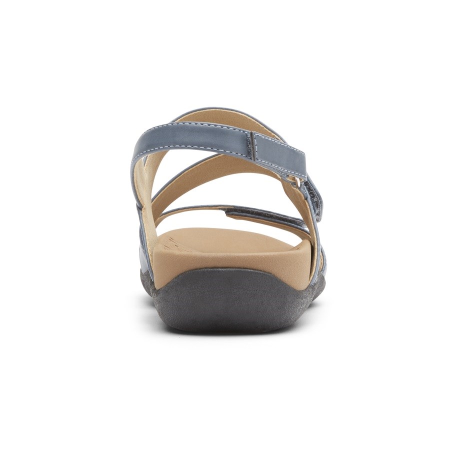 Rockport Ridge Adjustable Asymmetrical Sandalen Dames Lichtblauw | NL96108O5