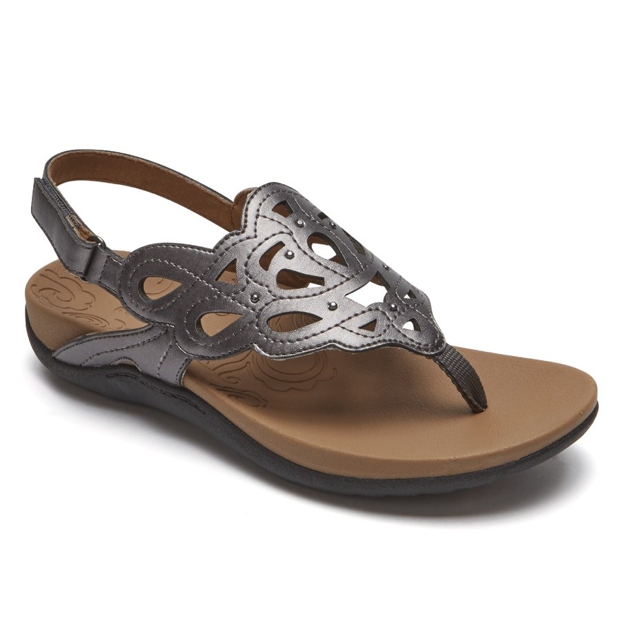 Rockport Ridge Sling Sandalen Dames Goud | NL6M29I85