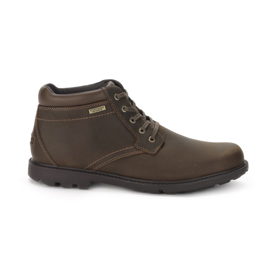 Rockport Rugged Bucks Waterdichte Laarzen Heren Donkerbruin | NL196850I