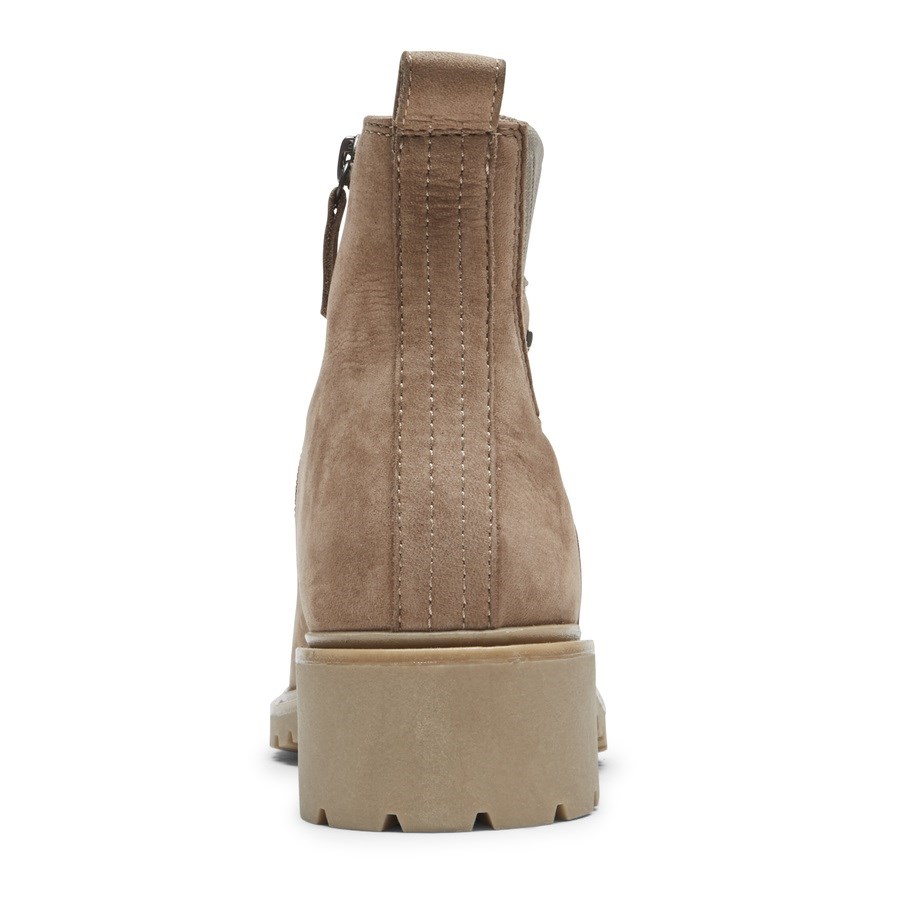 Rockport Ryleigh Waterdichte Laarsjes Dames Lichtbruin | NL0MI169O