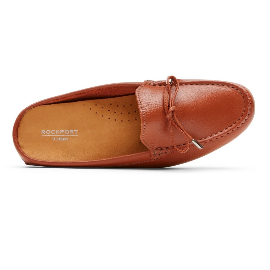 Rockport Sandi Bow Mules Dames Donkeroranje | NL3M95021