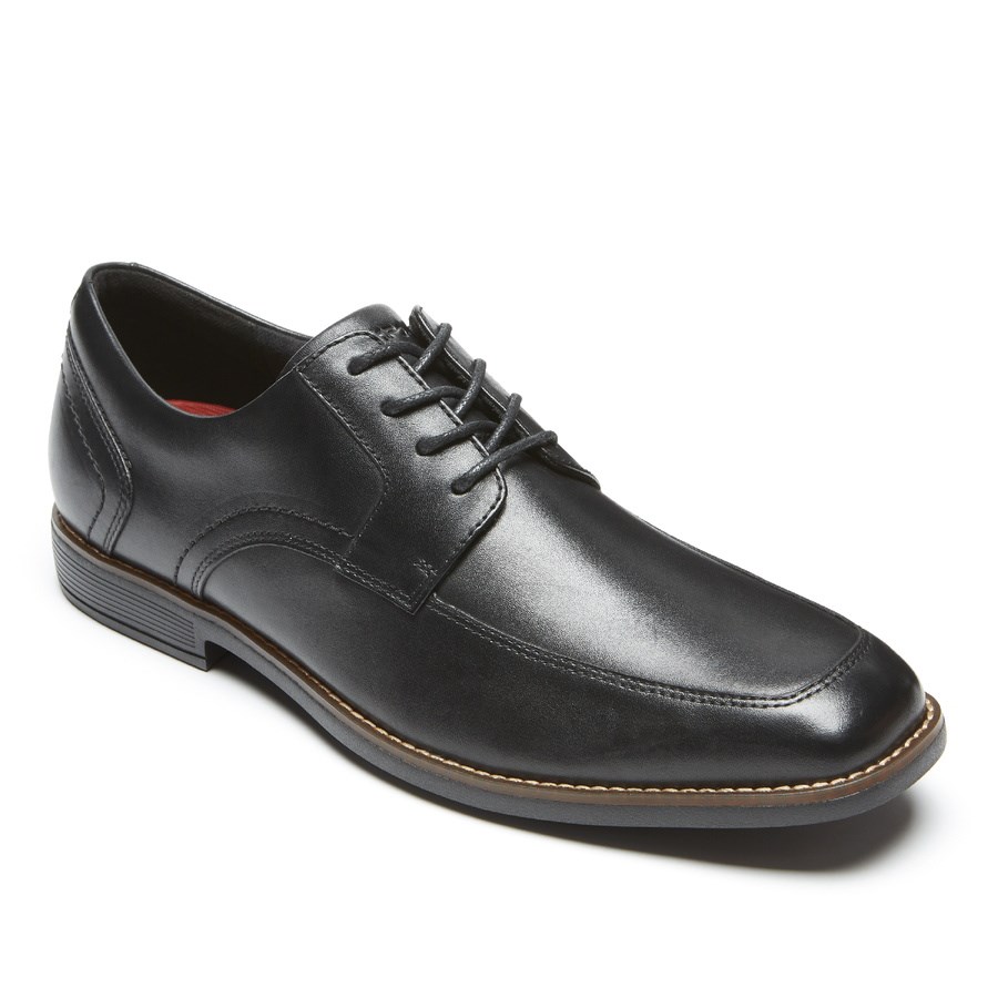 Rockport Slayter Apron Neus Oxford Schoenen Heren Zwart | NL4I968O1