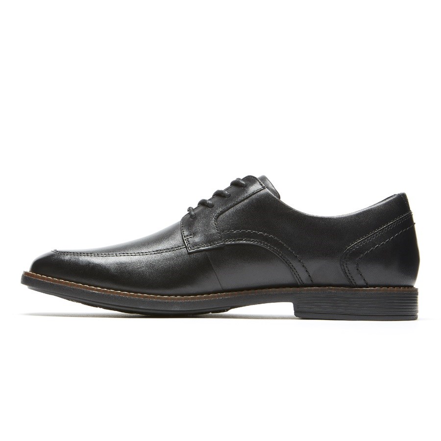 Rockport Slayter Apron Neus Oxford Schoenen Heren Zwart | NL4I968O1