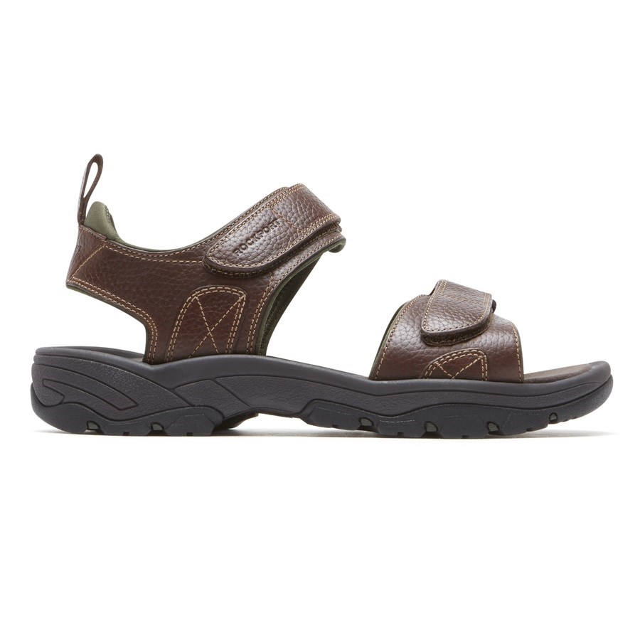 Rockport SpringBoro Rocklake Sandalen Heren Donkerbruin | NL46895I0