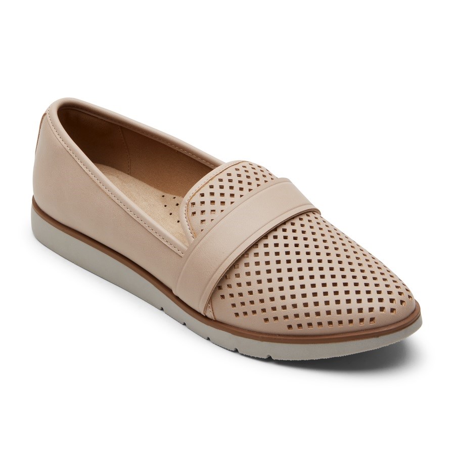 Rockport Stacie Perforated Loafers Dames Roze | NL6M9I2O0