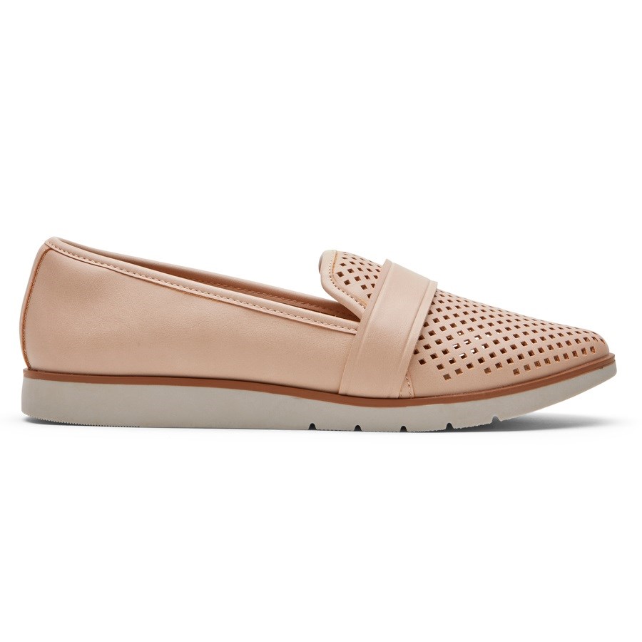 Rockport Stacie Perforated Loafers Dames Roze | NL6M9I2O0