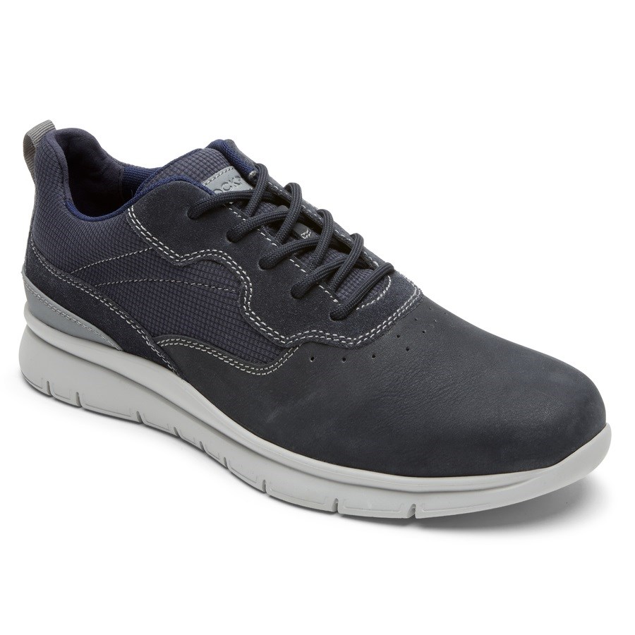 Rockport Stewart Plain Neus Sneakers Heren Donkerblauw | NL2185I0O