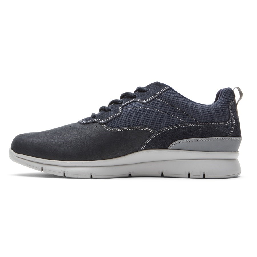 Rockport Stewart Plain Neus Sneakers Heren Donkerblauw | NL2185I0O