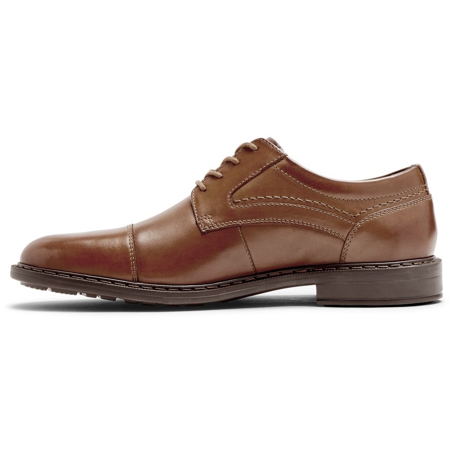 Rockport Tanner Cap Neus Oxford Schoenen Heren Bruin | NL3295068