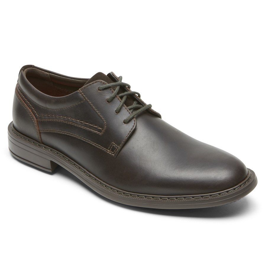 Rockport Tanner Plain Neus Oxford Schoenen Heren Chocola | NL3952MO8