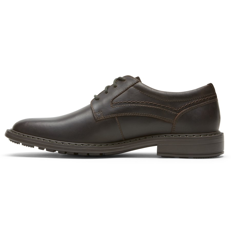 Rockport Tanner Plain Neus Oxford Schoenen Heren Chocola | NL3952MO8