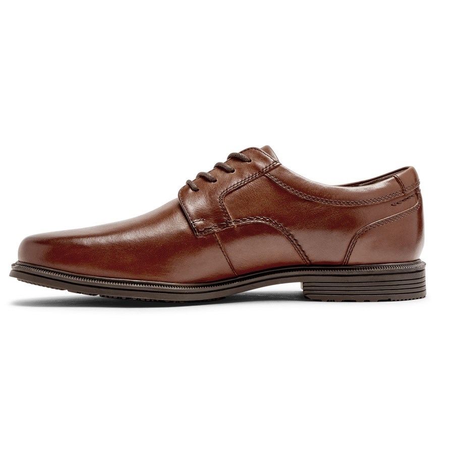 Rockport Taylor Plain Neus Waterdichte Oxford Schoenen Heren Donkerbruin | NL40O859I