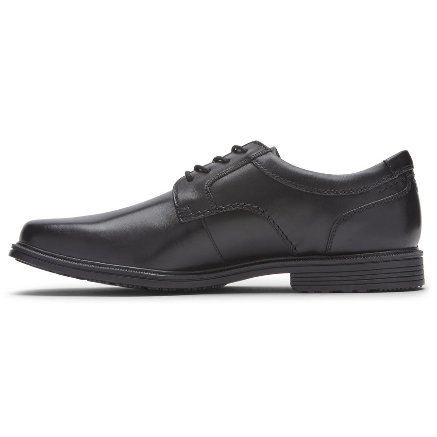 Rockport Taylor Plain Neus Waterdichte Oxford Schoenen Heren Zwart | NL7I6M890