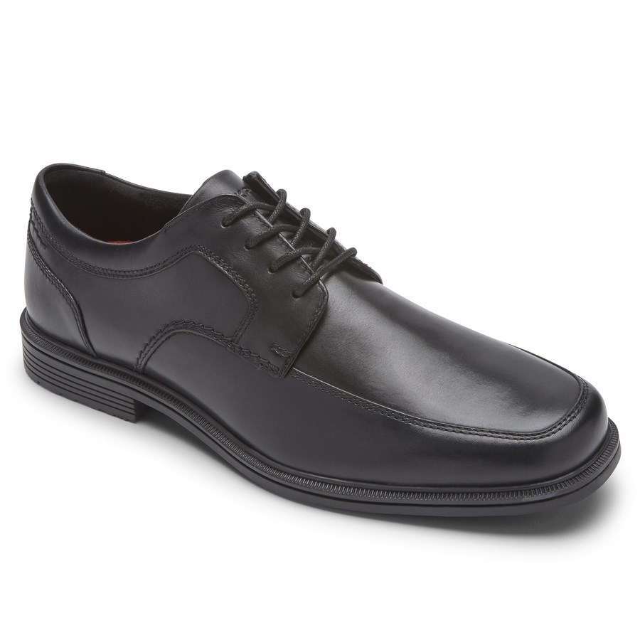 Rockport Taylor Waterdichte Apron Neus Oxford Schoenen Heren Zwart | NL012M658