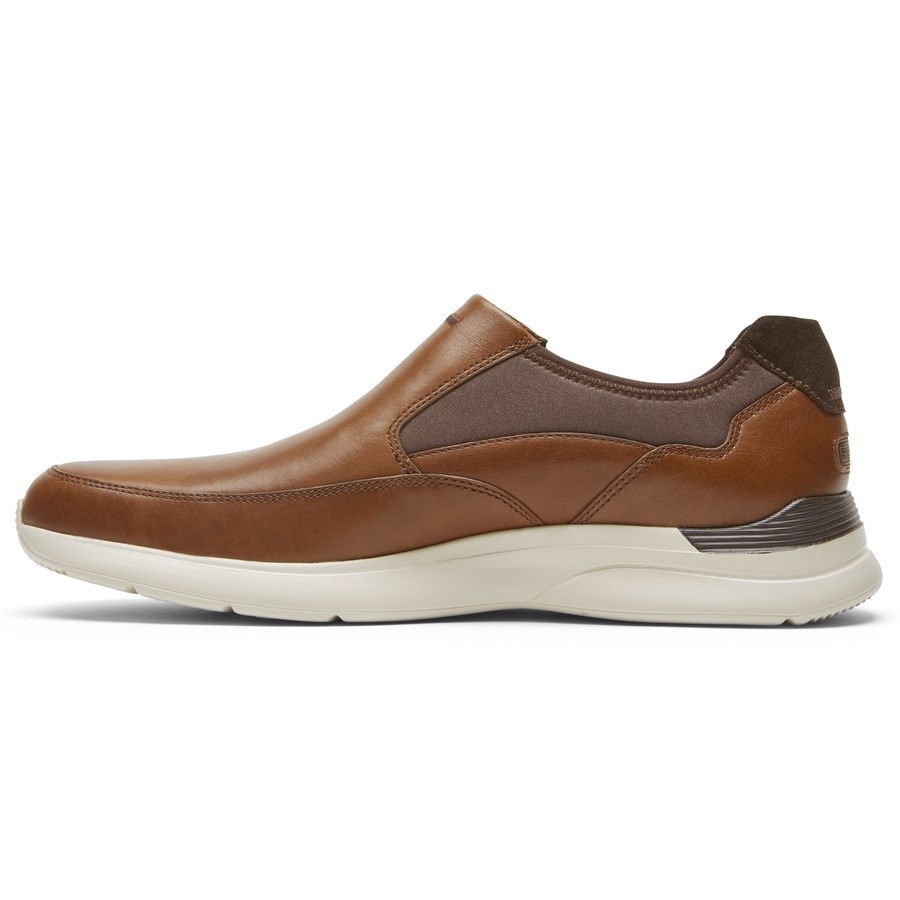 Rockport Total Motion Active Slip On Sneakers Heren Bruin | NL0I1MO69