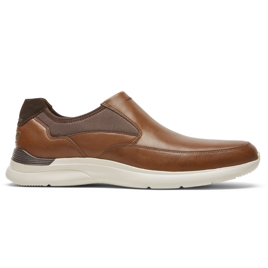 Rockport Total Motion Active Slip On Sneakers Heren Bruin | NL0I1MO69