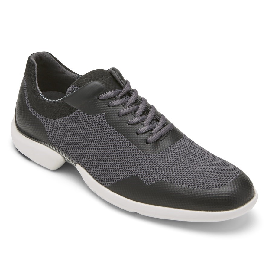 Rockport Total Motion Advance Sport Plain Neus Sneakers Heren Zwart | NL5I682O0