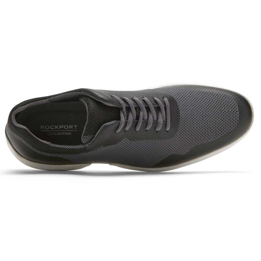 Rockport Total Motion Advance Sport Plain Neus Sneakers Heren Zwart | NL5I682O0