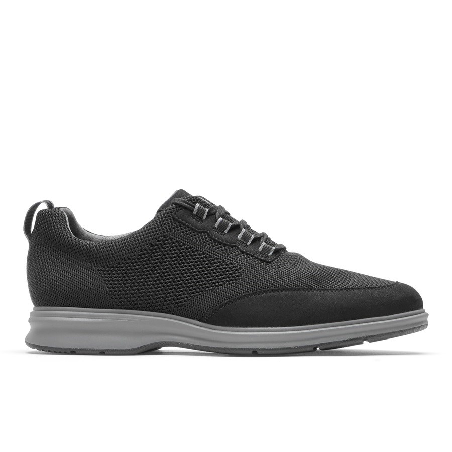 Rockport Total Motion City Mesh Oxford Sneakers Heren Zwart | NL180IO6M