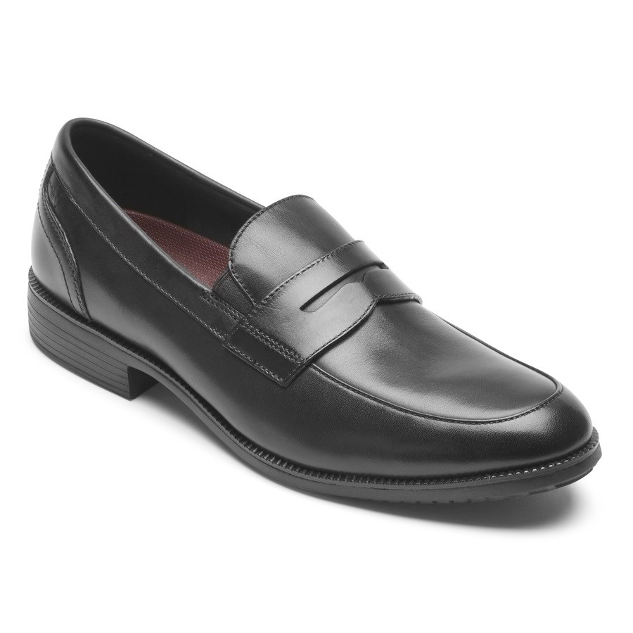 Rockport Total Motion DresSport Penny Loafers Heren Zwart | NL3M1680O