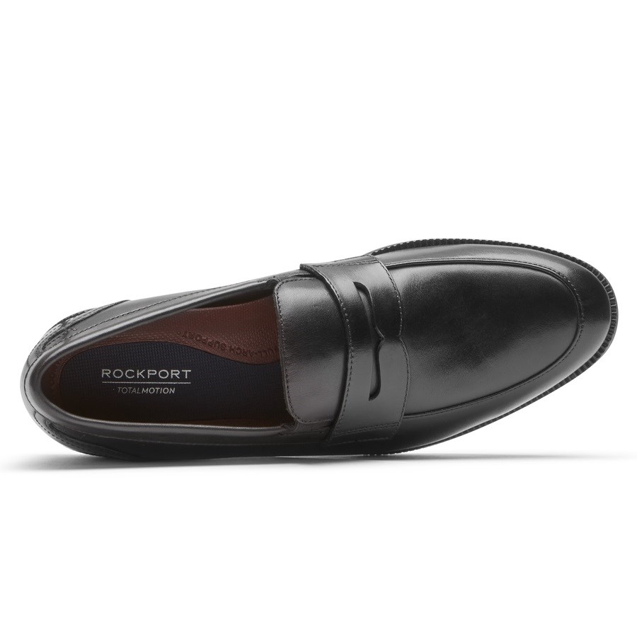 Rockport Total Motion DresSport Penny Loafers Heren Zwart | NL3M1680O