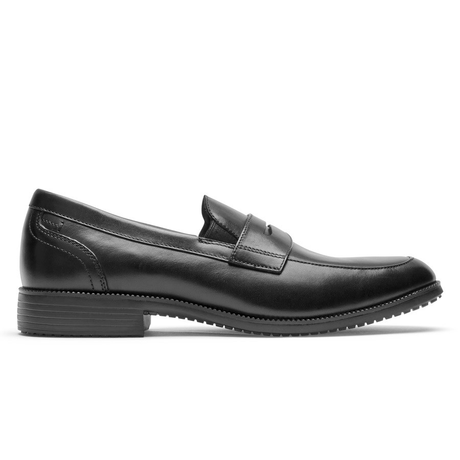 Rockport Total Motion DresSport Penny Loafers Heren Zwart | NL3M1680O