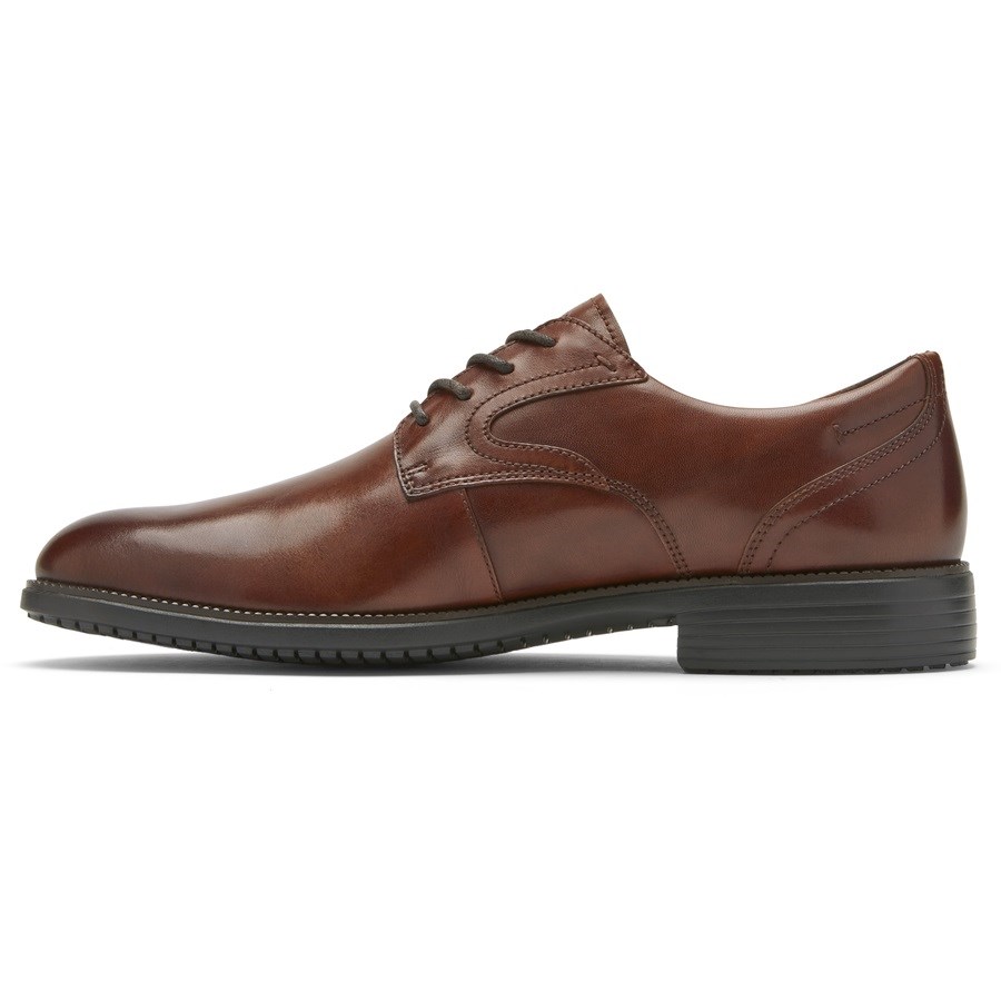 Rockport Total Motion DresSport Plain Neus Oxford Schoenen Heren Donkerbruin | NL8215IO6