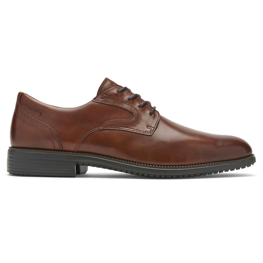 Rockport Total Motion DresSport Plain Neus Oxford Schoenen Heren Donkerbruin | NL8215IO6