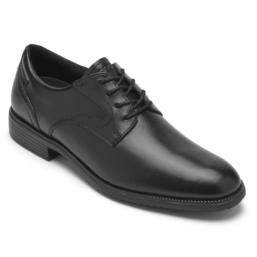 Rockport Total Motion DresSport Plain Neus Oxford Schoenen Heren Zwart | NL892I065