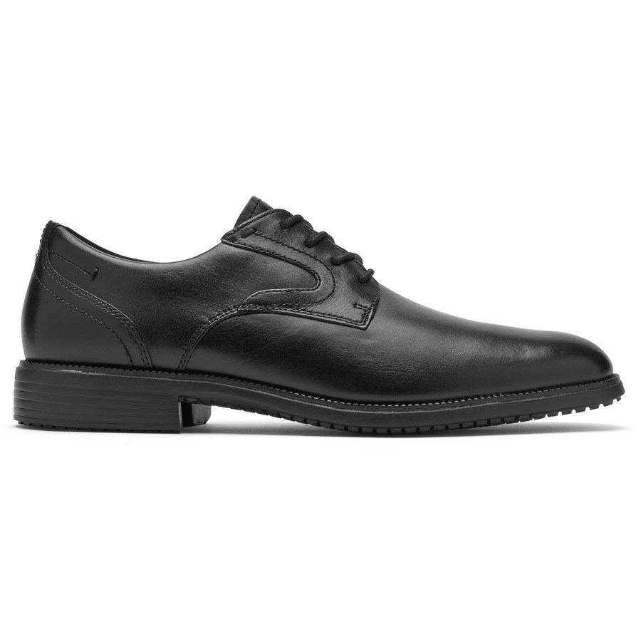 Rockport Total Motion DresSport Plain Neus Oxford Schoenen Heren Zwart | NL892I065