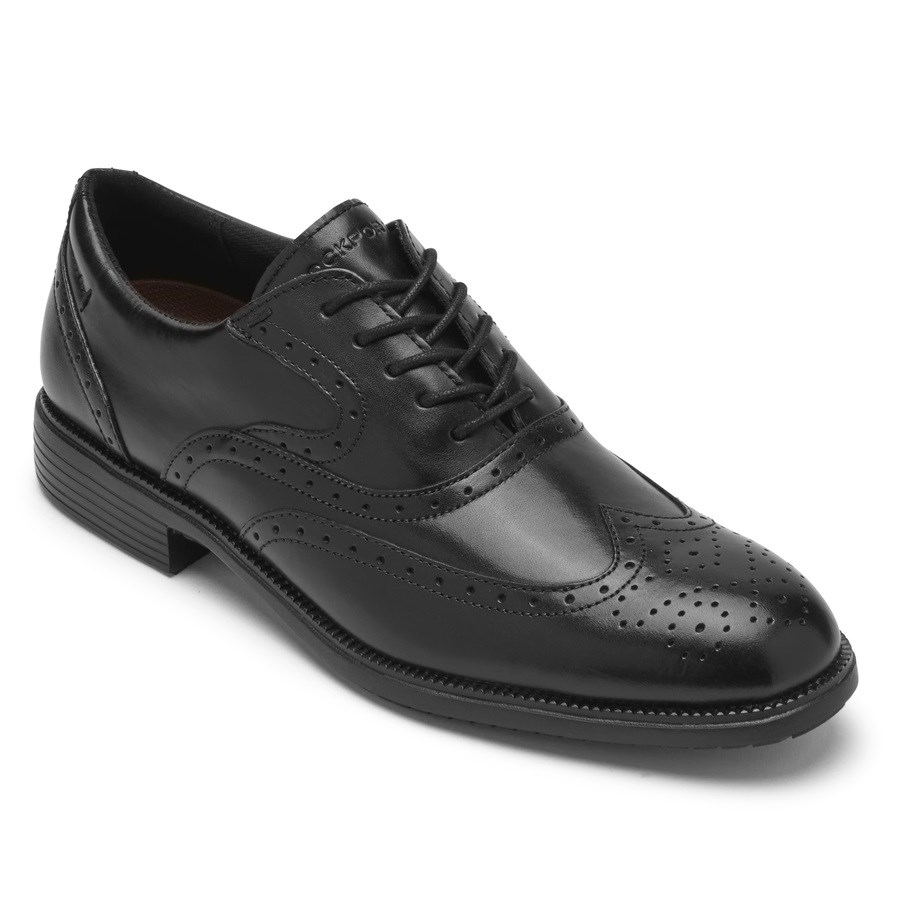 Rockport Total Motion DresSport Wingtip Oxford Schoenen Heren Zwart | NL92IM10O