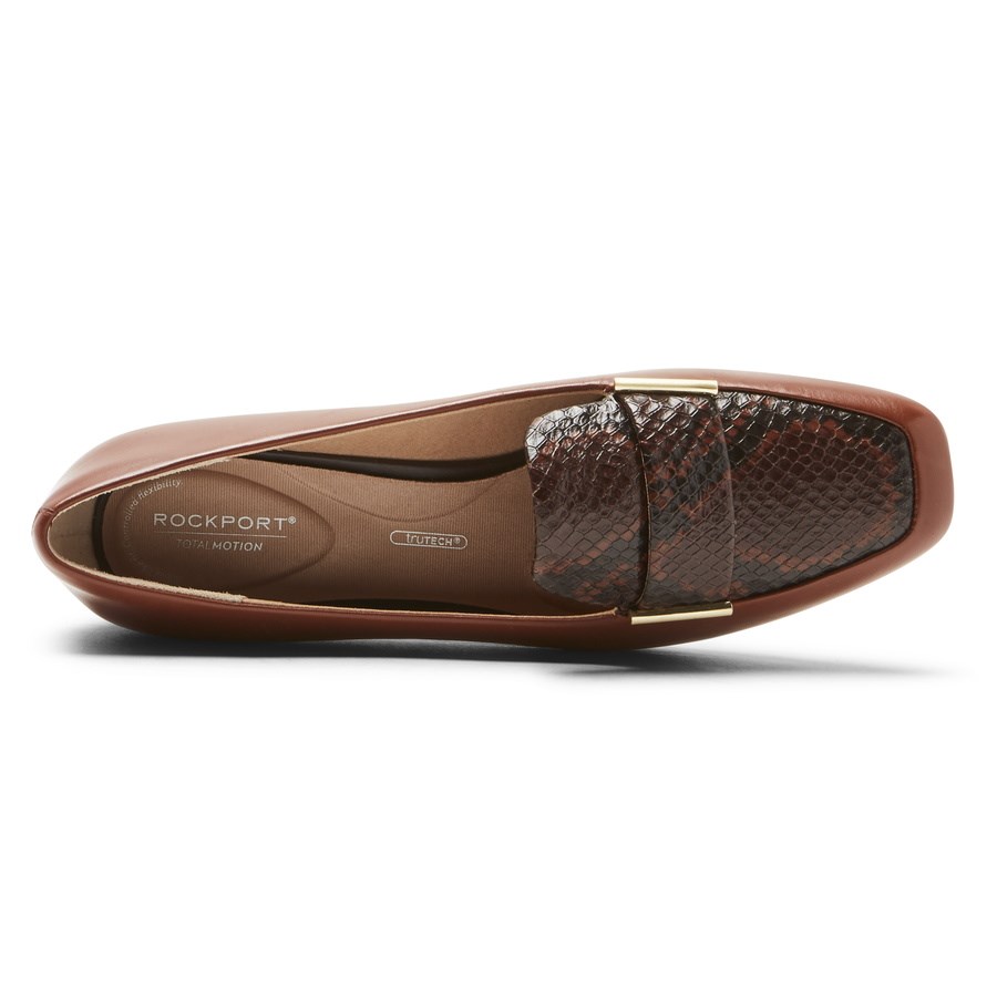 Rockport Total Motion Esma Loafers Dames Donkeroranje | NL48591I2