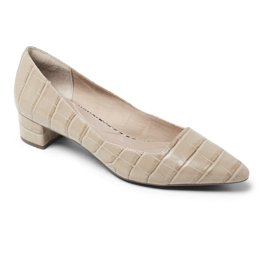 Rockport Total Motion Gracie Hakken Dames Beige | NL71920M5