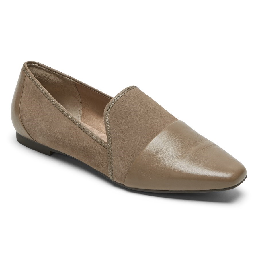 Rockport Total Motion Laylani Accent Loafers Dames Lichtbruin | NL0195MIO