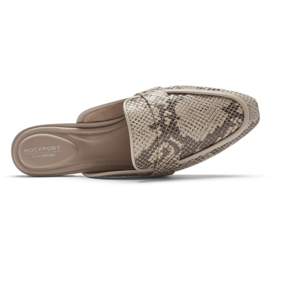 Rockport Total Motion Laylani Badslippers Dames Slangenprint | NL48O6021