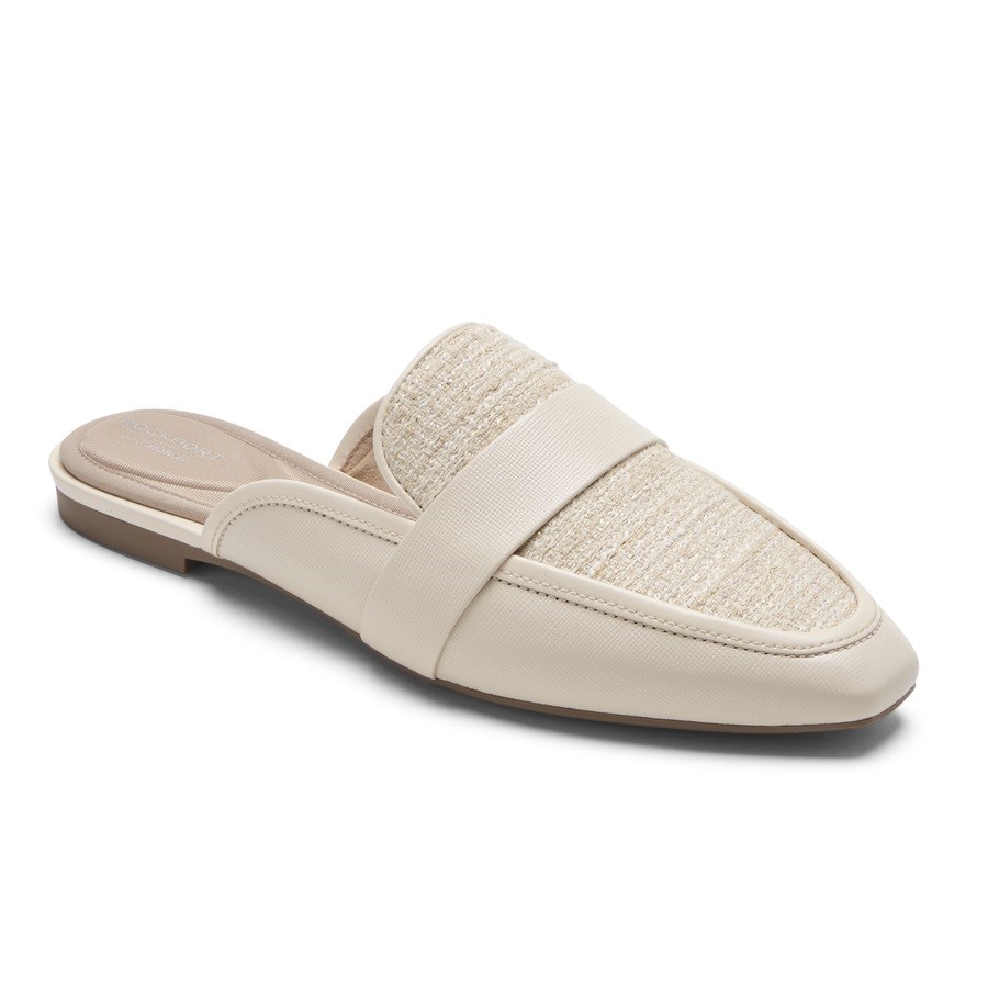 Rockport Total Motion Laylani Badslippers Dames Wit | NL519O8I2