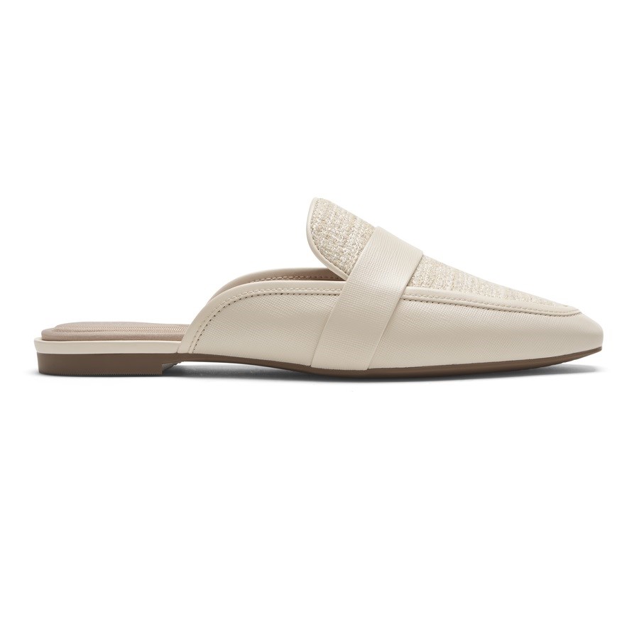 Rockport Total Motion Laylani Badslippers Dames Wit | NL519O8I2