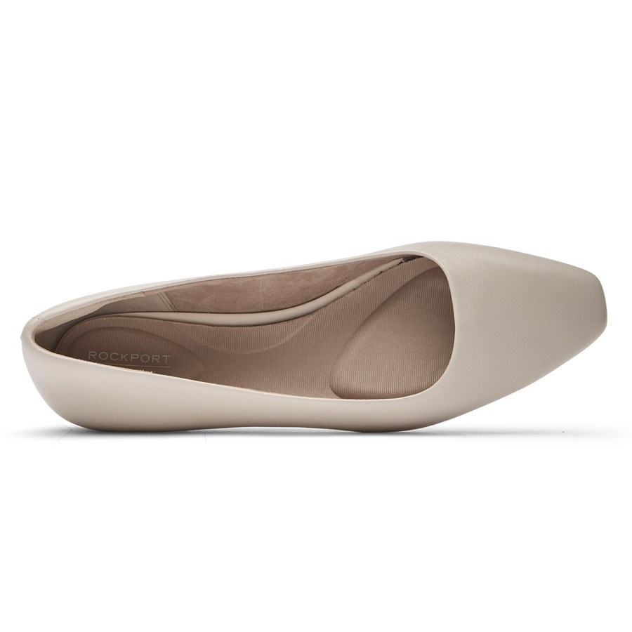 Rockport Total Motion Laylani Plain Ballerina Dames Wit | NL15MI890