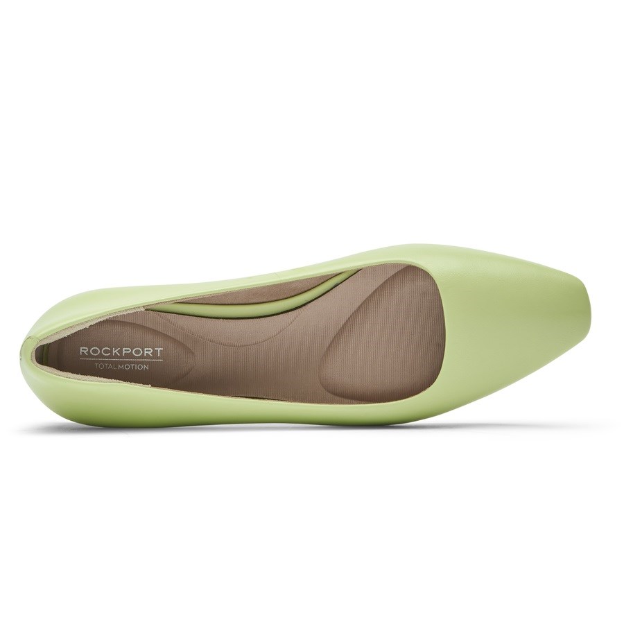 Rockport Total Motion Laylani Plain Ballerina Dames Lichtgroen | NL9I1568M