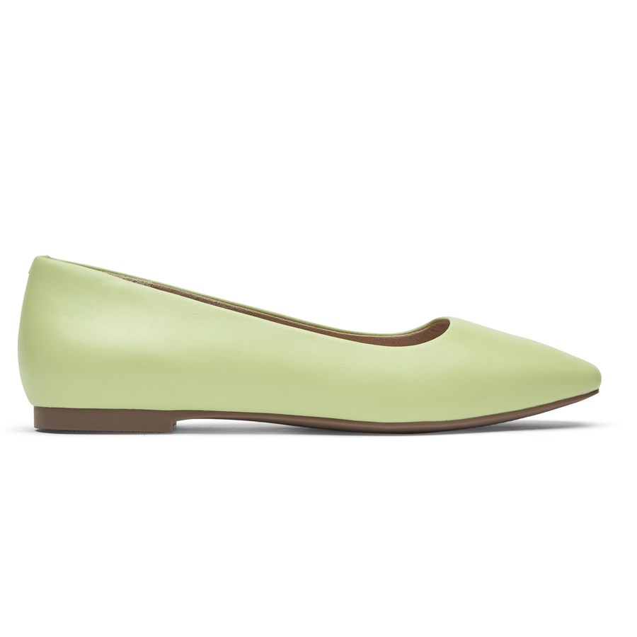 Rockport Total Motion Laylani Plain Ballerina Dames Lichtgroen | NL9I1568M