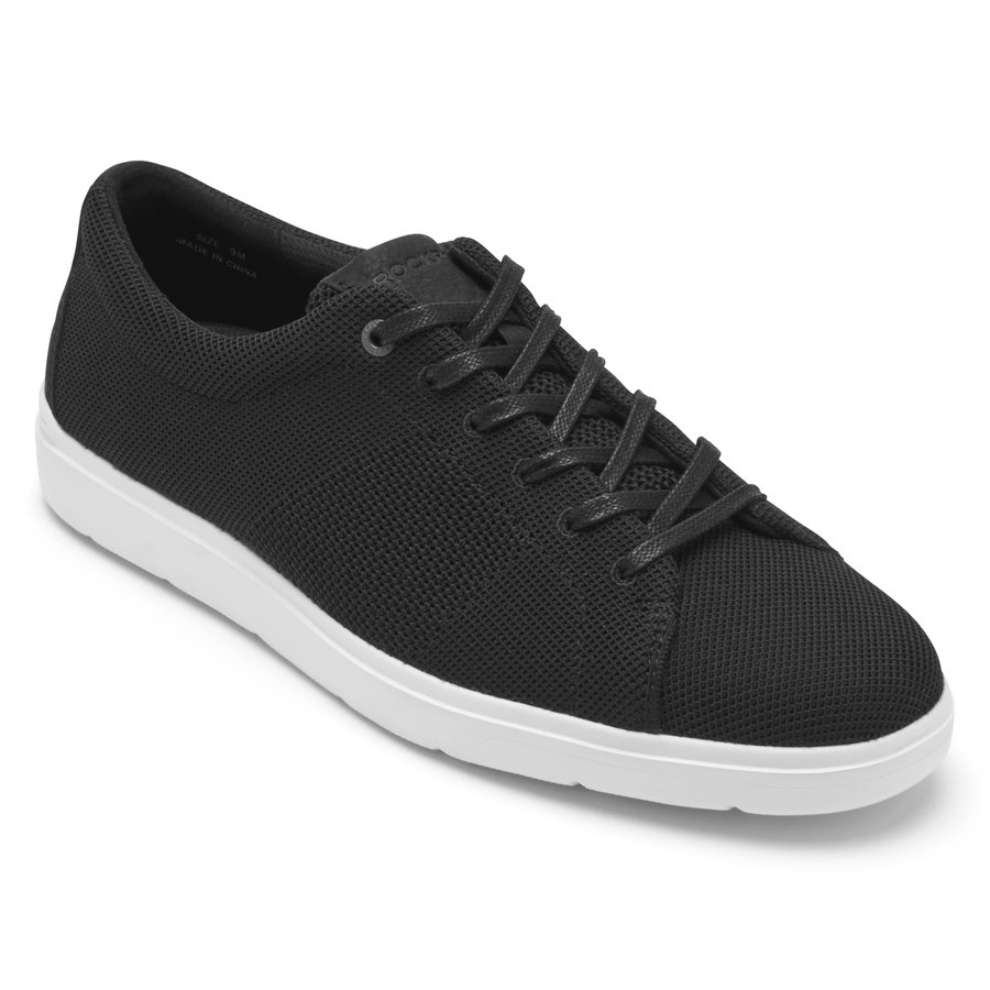 Rockport Total Motion Lite Mesh Sneakers Heren Zwart | NL519O28M