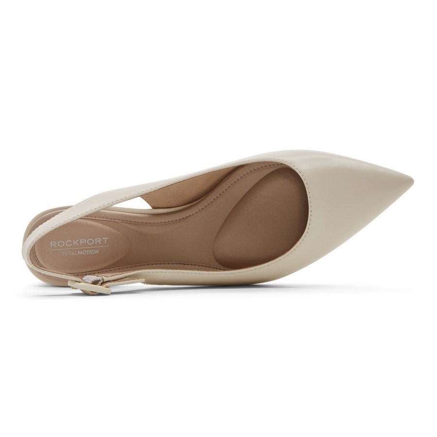 Rockport Total Motion Noelle Slingback Hakken Dames Beige | NL280I916