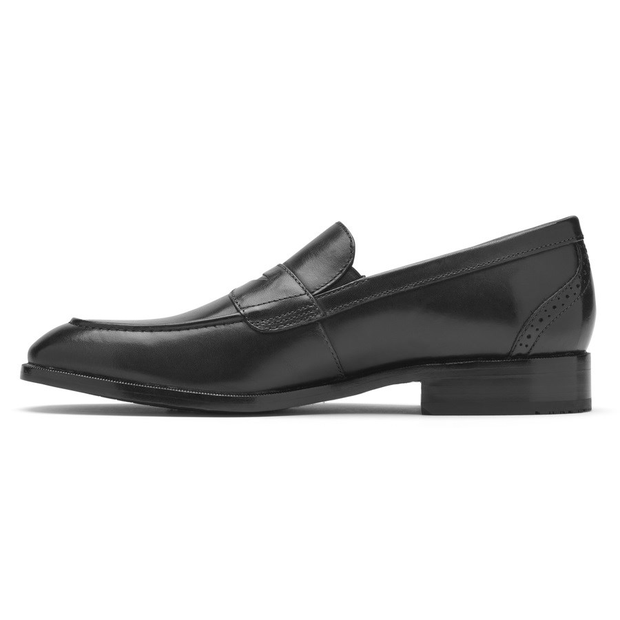 Rockport Total Motion Office Penny Loafers Heren Zwart | NL60IM915