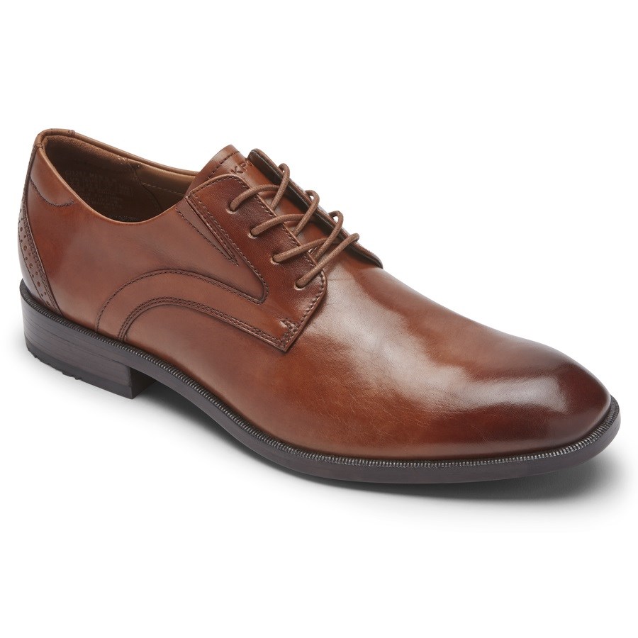 Rockport Total Motion Office Plain Neus Oxford Schoenen Heren Donkerbruin | NL86O951I