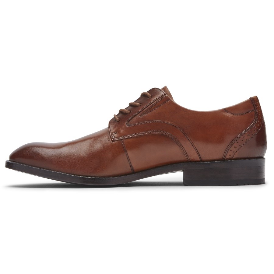 Rockport Total Motion Office Plain Neus Oxford Schoenen Heren Donkerbruin | NL86O951I